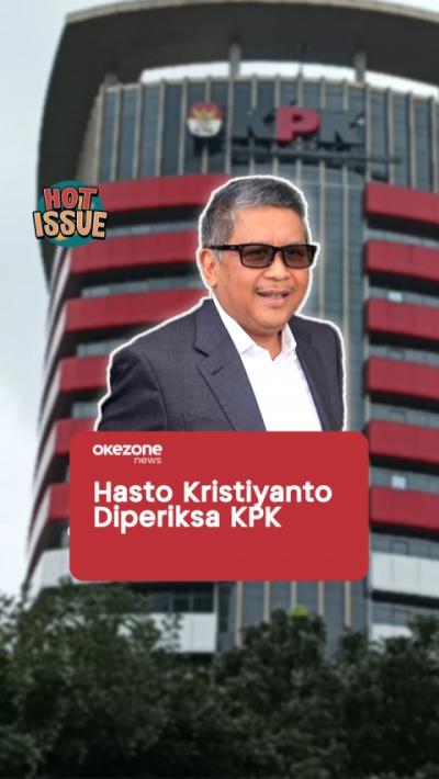 Hasto Kristiyanto Diperiksa KPK!  HOT ISSUE