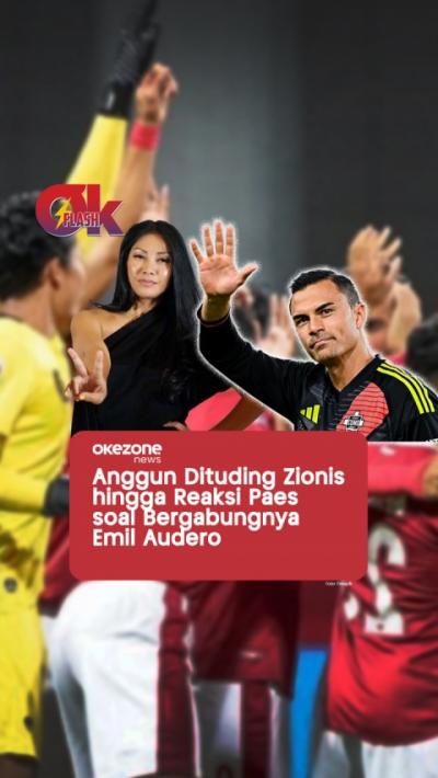 Anggun Dituding Zionis hingga Reaksi Maarten Paes soal Bergabungnya Emil Audero  OKEZONE FLASH