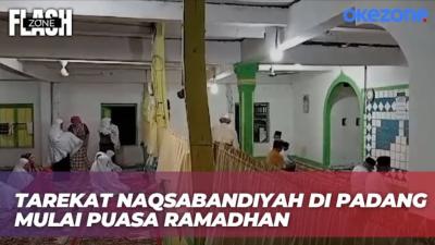 Salat Tarawih Perdana Jemaah Tarekat Naqsabandiyah di Surau Baru Padang