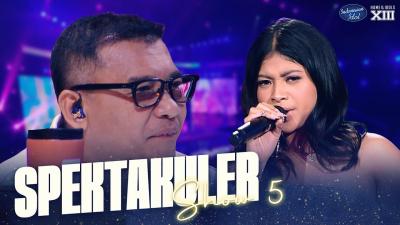 Shakirra Vier - Lagi Syantik (Siti Badriah)  SPEKTAKULER SHOW 5  Indonesian Idol Season XIII