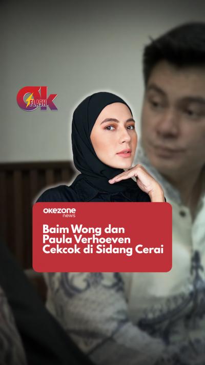 Baim Wong dan Paula Verhoeven Cekcok di Sidang Cerai  OKEZONE FLASH