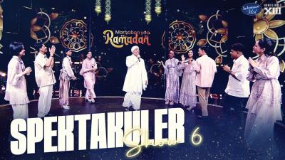 TOP 9 X Opick - Ramadhan Datang amp; Ramadhan Tiba SPEKTAKULER SHOW 6 Indonesian Idol Season XIII