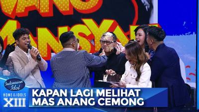Momen Suprise Ulang Tahun Mas Anang Hermansyah di Atas Panggung  SPEKTAKULER SHOW 8  Indonesian Idol Season XIII