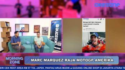 Marc Marquez, Penguasa MotoGP Amerika Serikat yang Tak Tertandingi  MORNING ZONE