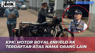 Royal Enfield Milik RK yang Disita KPK Tak Masuk LHKPN, Surat atas Nama Orang Lain