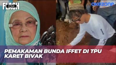 Ketegaran Bimbim Slank Antar Bunda Iffet ke Peristirahatan Terakhir  Flash Zone