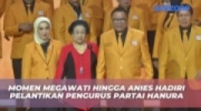 Hadir di Pengukuhan DPP Partai Hanura, Megawati Dapat Julukan Wanita Besi dari OSO
