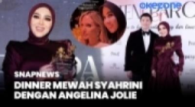 Glamor Maksimal! Syahrini Makan Malam Bareng Angelina Jolie di Cannes