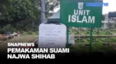Suasana Haru Jelang Pemakaman Suami Najwa Shihab di TPU Jeruk Purut