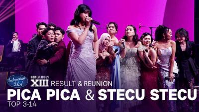 TOP 3-14 - Pica-Pica amp; Stecu-Stecu (Juan Reza-Faris Adam)  Result amp; Reunion  Indonesian Idol Season XIII