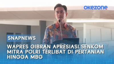 wapres-gibran-apresiasi-senkom-mitra-polri-terlibat-di-pertanian-hingga-mbg