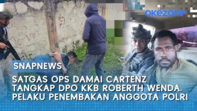 Satgas Ops Damai Cartenz Tangkap DPO KKB Roberth Wenda