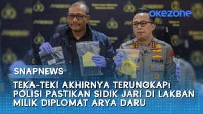 Teka-teki Akhirnya Terungkap! Polisi Pastikan Sidik Jari di Lakban Milik Diplomat Arya Daru