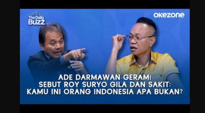 Geram! Ade Darmawan Sebut Roy Suryo Gila: Kamu Indonesia Apa Bukan?