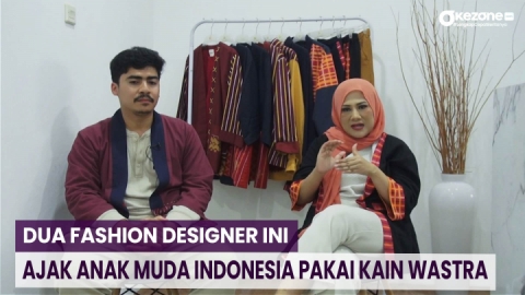 DAILY LIFESTYLE: Dua Fashion Designer Ini Ajak Anak Muda Indonesia Pakai Kain Wastra saat Nongkrong di Kafe