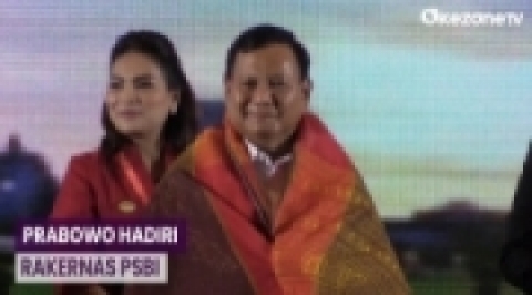 Menteri Pertahanan Prabowo Subianto Hadir dan Buka Rakernas PSBI