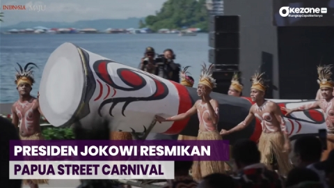 Hari Ini Presiden Jokowi Resmikan Pembukaan Papua Street Carnival