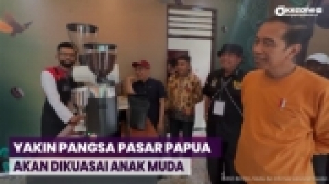 Presiden Jokowi Kunjungi Waibu Agro Eduwisata, Yakin Pangsa Pasar Papua akan Dikuasai Anak Muda