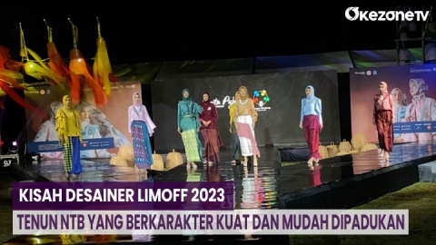 Kisah Desainer LIMOFF 2023: Tenun NTB yang Berkarakter Kuat dan Mudah Dipadukan