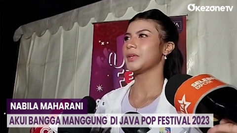 Nabila Maharani Akui Bangga Manggung  di Java Pop Festival 2023