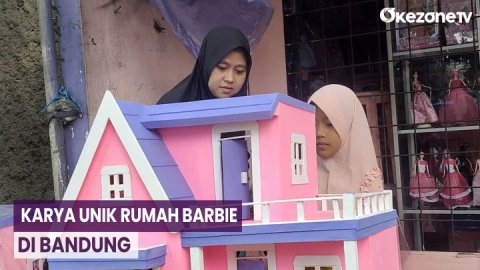 Kerajinan Rumah Barbie di Bandung, jadi Incaran Anak-Anak