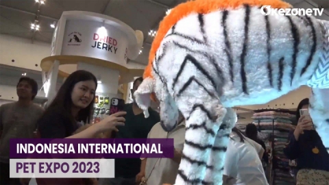 Antusias Warga Kunjungi Indonesia International Pet Expo 2023