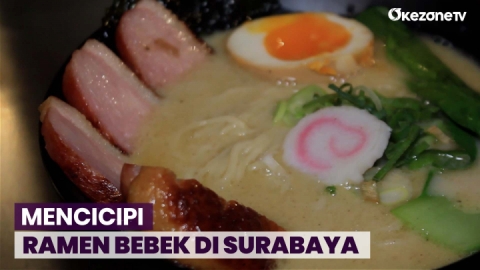 Mencicipi Ramen Bebek di Surabaya, Kombinasi Sempurna Juicy dan Smokey