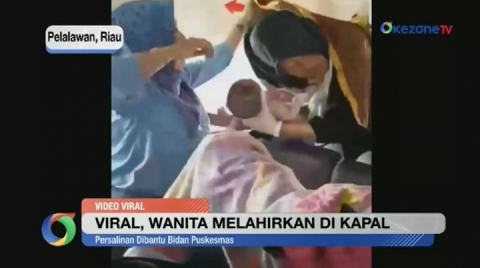 OKEZONE UPDATES: Viral Wanita Melahirkan di Kapal hingga Angin Puting Beliung Rusak Rumah di Madiun