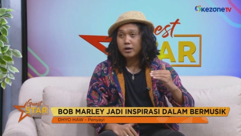 GUEST STAR: Bob Marley Jadi Inspirasi Dhyo Haw dalam Bermusik