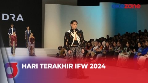 Momen Jefri Nichol dan Novia Bachmid Jadi Model di Hari Terakhir IFW 2024