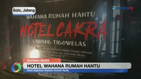 Hotel di Solo Dijadikan Wahana Rumah Hantu