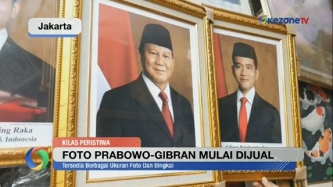 OKEZONE UPDATES: Foto Prabowo-Gibran Mulai Dijual hingga Inter Milan Rebut Scudetto
