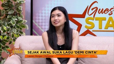 GUEST STAR: Lauren Morgan Gebrak Pasar Musik Indonesia lewat Recycle Demi Cinta