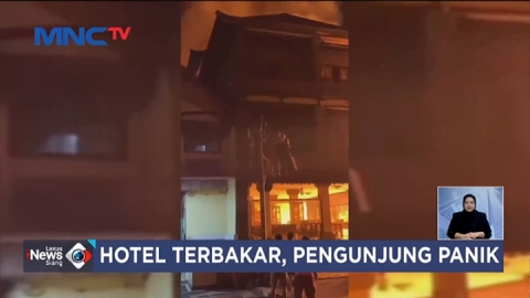 Hotel Terbakar di Bali, Belasan WNA Selamatkan Diri Lewat Tiang Listrik