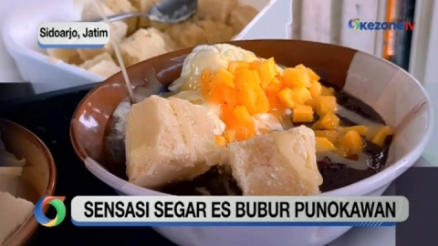 Sensasi Segar Es Bubur Punokawan di Desa Kenongo Tulangan Sidoarjo