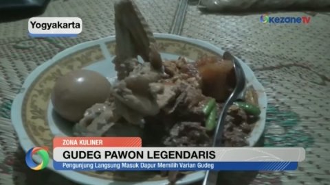 Gudeg Pawon Legendaris, Harga Cuma Rp11 Ribu per Porsi