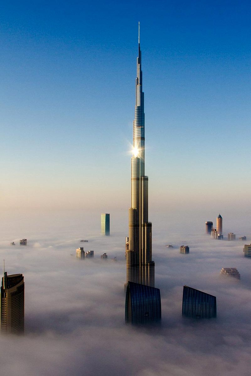 Самое высокое здание в мире на сегодняшний день сколько этажей