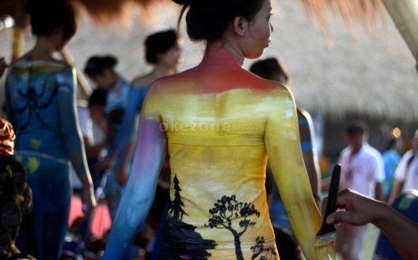 Body Painting Nusa Dua Fiesta