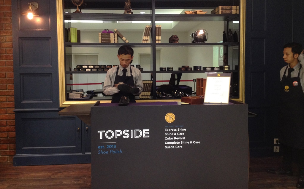 Topside shoe sale polish