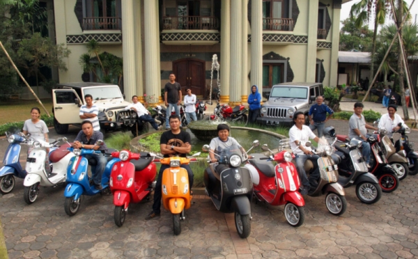 Kutu Vespa Club 1 Foto Okezone Economy