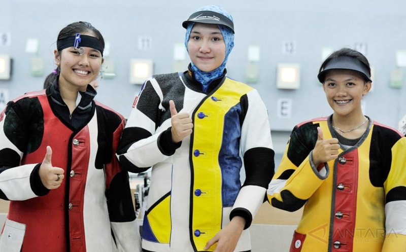 Dewi Laila Tambah Emas Jabar lewat Tembak 10 M Air Rifle Women Standart