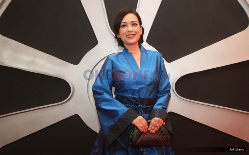 Ira Wibowo Terlihat Awet Muda di Red Carpet IMAA 2017