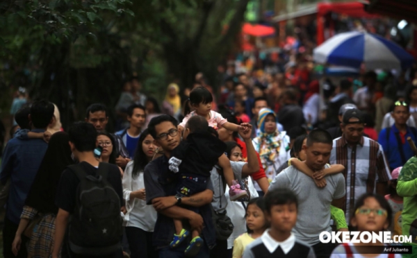 Ragunan Masih Jadi Primadona Warga Jakarta dan Sekitarnya Manfaatkan Libur Lebaran