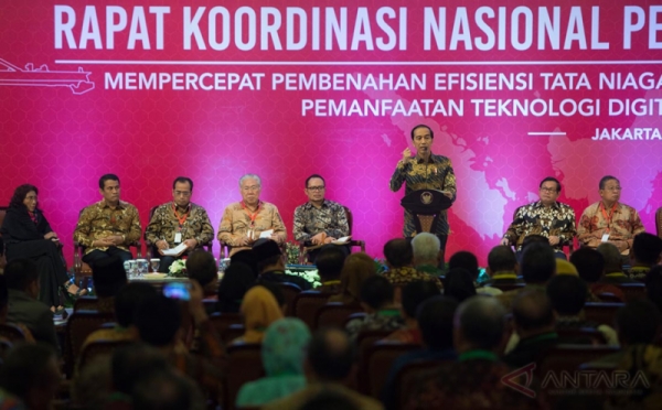 Presiden Jokowi Buka Rakor Pengendalian Inflasi 2017 