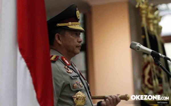  Kapolri Pimpin Sertijab 5 Kapolda Baru