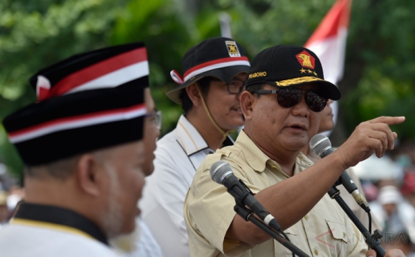 Prabowo Subianto Ikuti Aksi Bela Rohingya Serukan Dihentikannya Kekerasan