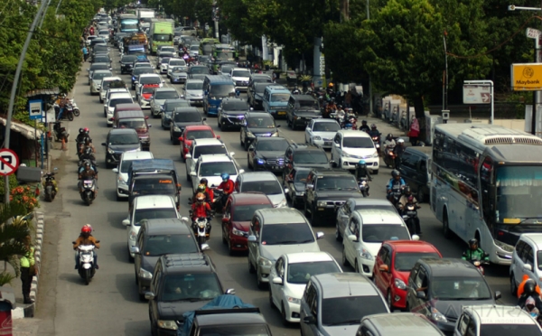 Volume Kendaraan di Jalur Pantura Kembali ke Jakarta Meningkat Drastis