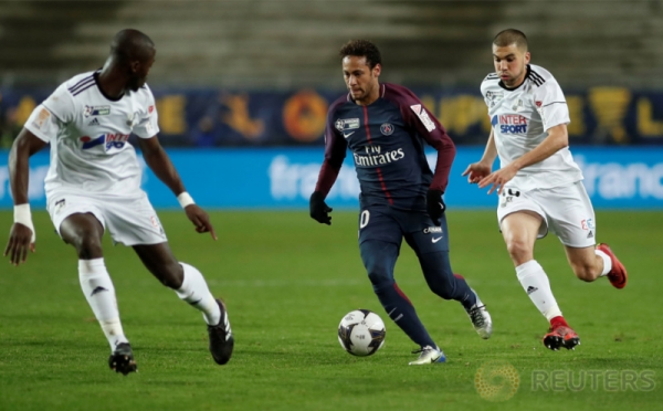 Neymar Cetak Gol Pembuka, PSG Pastikan Lolos ke Babak Perempat Final Coupe de France