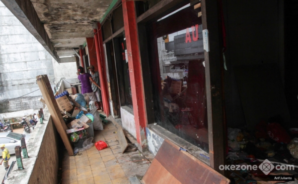 Pembongkaran Pasar Blora untuk Pembangunan TOD Dukuh Atas