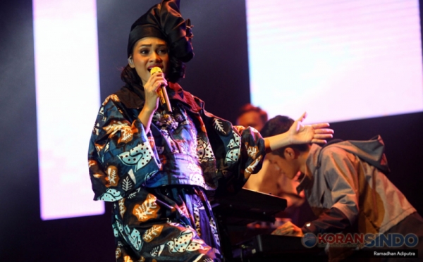 Andien Bawakan Sejumlah Lagu Andalannya di Java Jazz Festival 2018